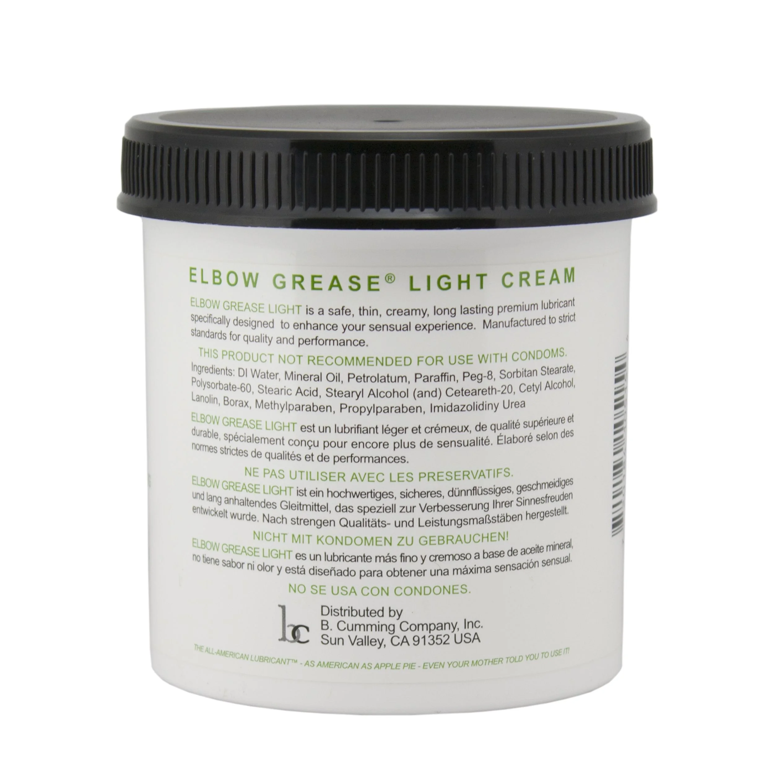 Elbow Grease - Light Cream Jar - 443 ml