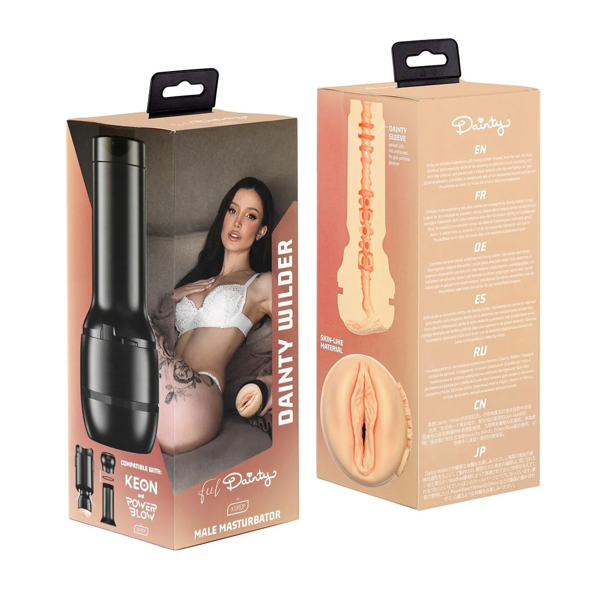 Kiiroo - Feel Dainty Wilder Masturbator - Zwart