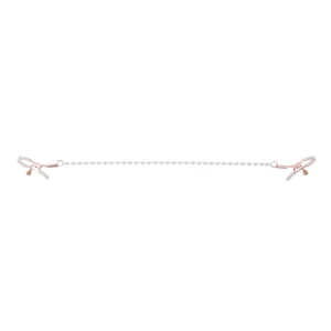 Sportsheets – Peaches ‘n CreaMe Pearl Nipple Clamps – Crème