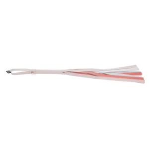 Sportsheets – S&M Peaches ‘n CreaMe Gestreepte Flogger – Cream & Orange