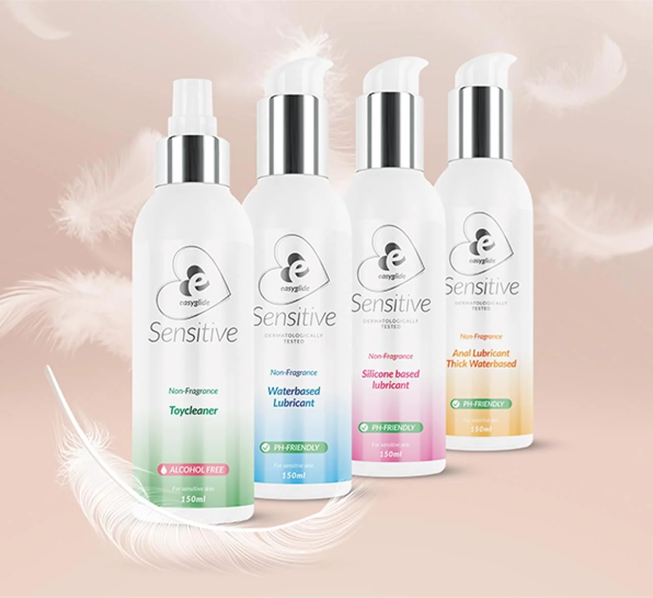 EasyGlide Sensitive Waterbasis Glijmiddel - 150 ml