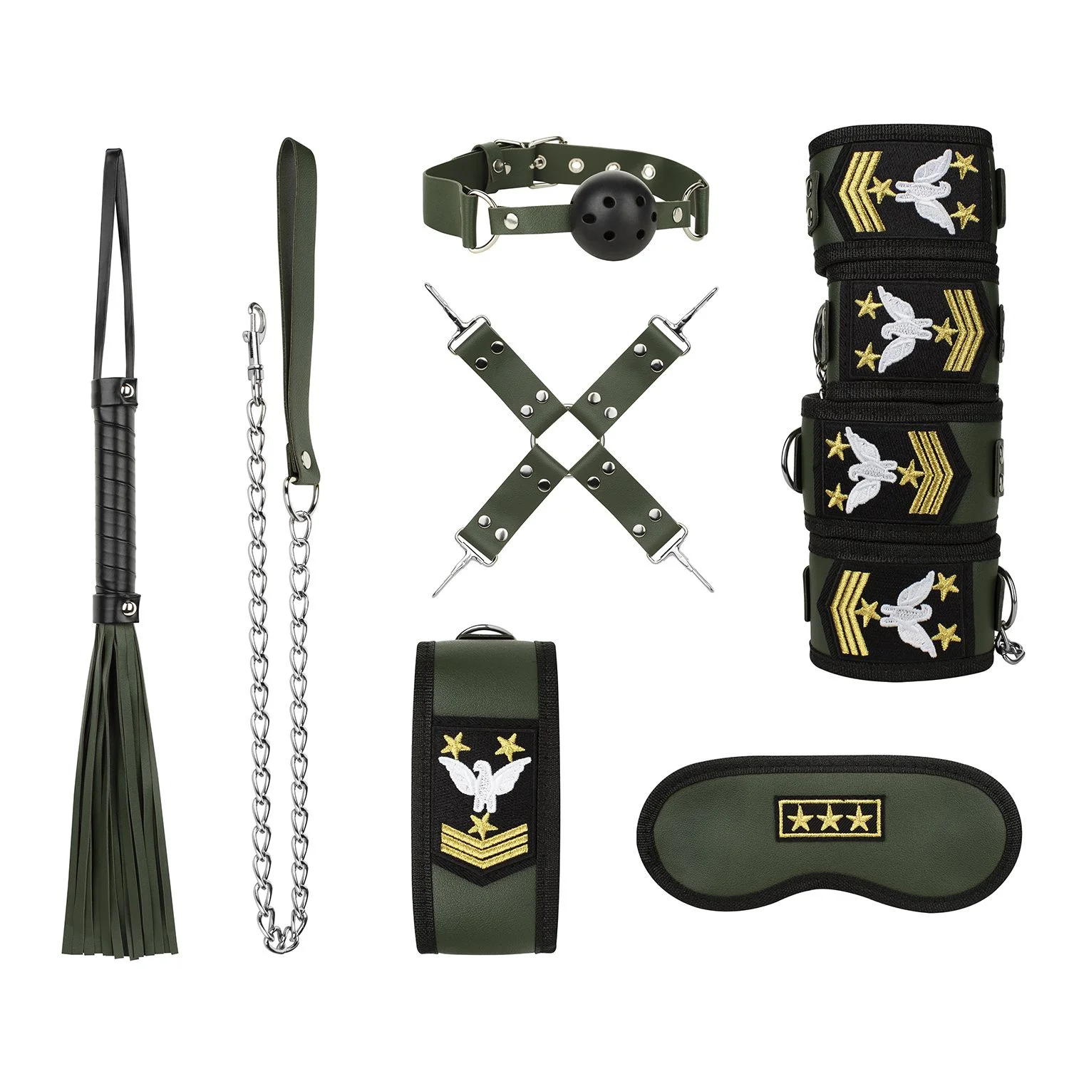 Field Marshal's Fetish - 8-delige SM set
