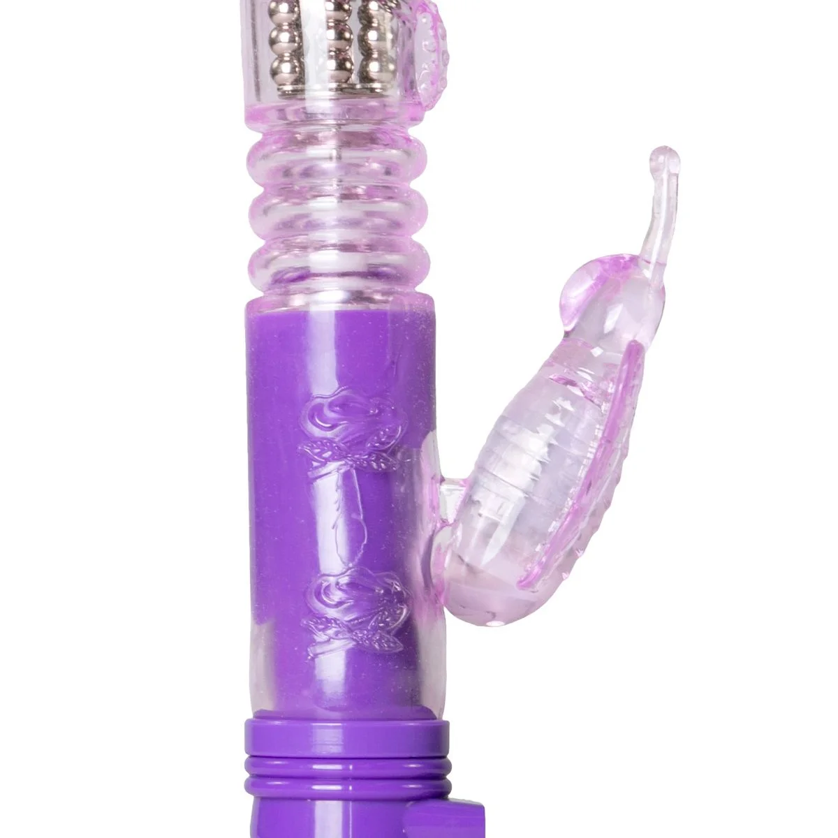 Stotende Butterfly Vibrator - Paars