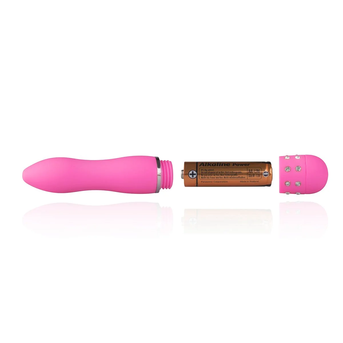 Mini Vibrator Glad - Roze