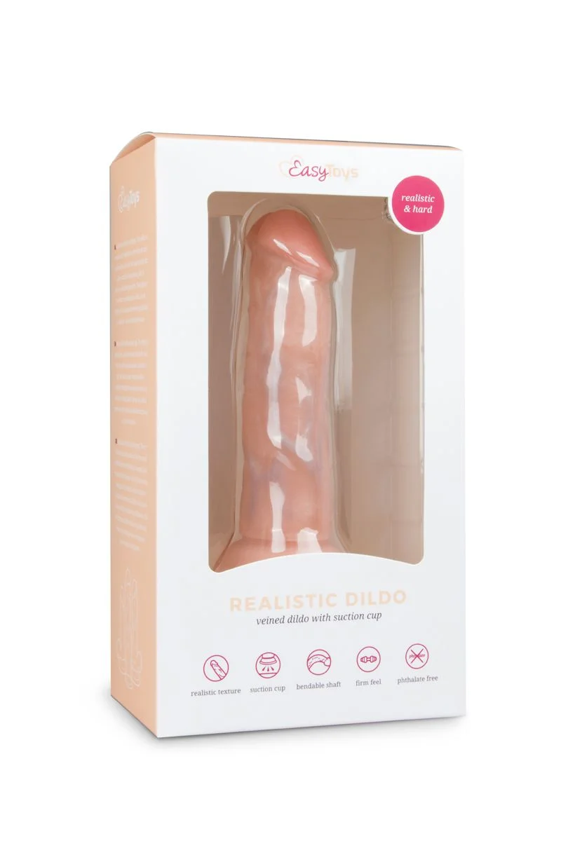 Realistische Dildo Met Zuignap - 15,5 cm