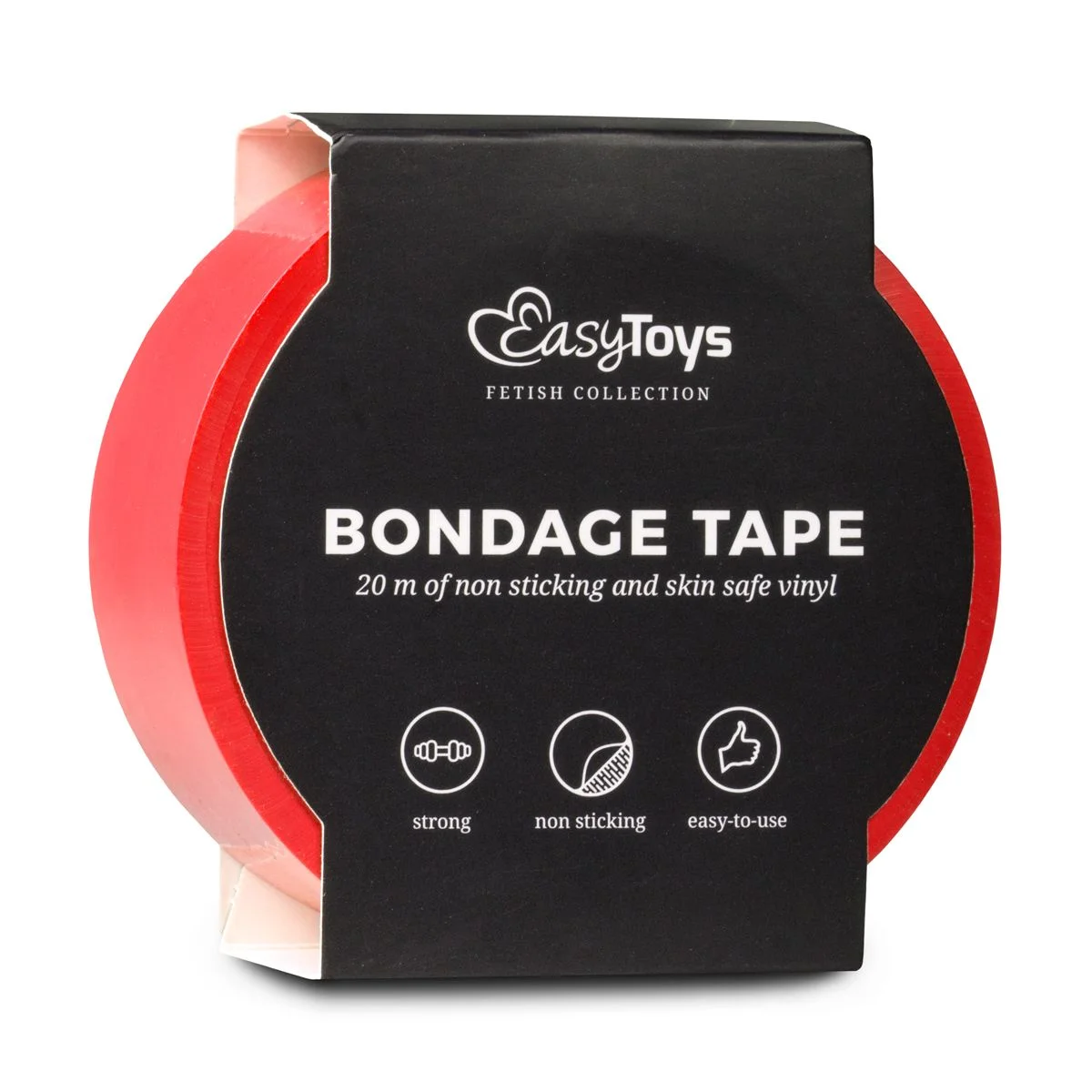 Fetish - Rode bondagetape - 20m