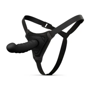 Fetish - Siliconen Strap-On - Gebogen