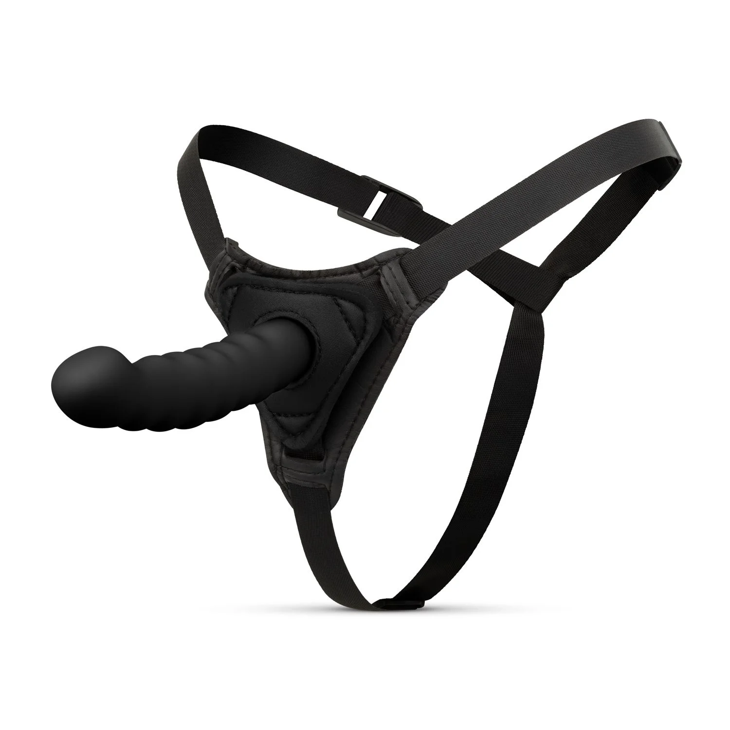 Fetish - Siliconen Strap-On - Gebogen