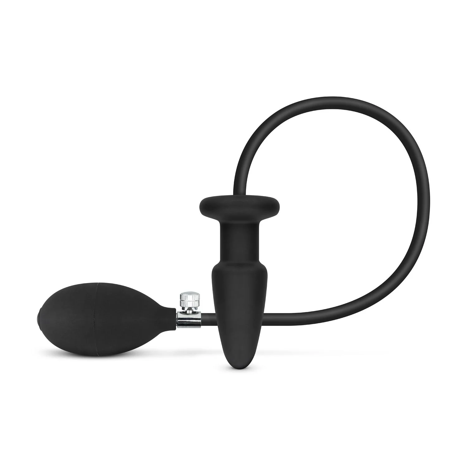 Opblaasbare Anaal Plug - Zwart