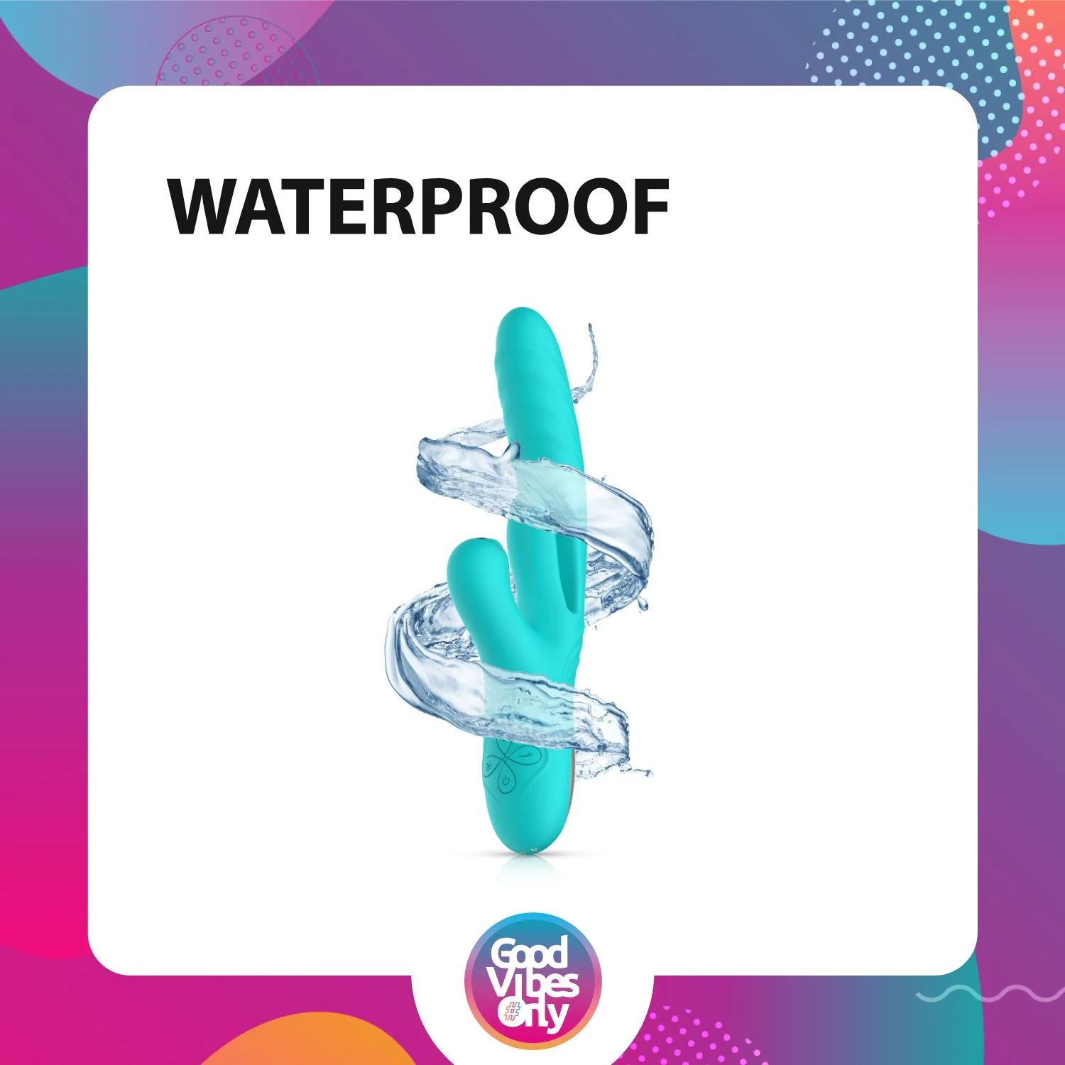 Good Vibes Only - Lisa Stotende Rabbit Vibrator met G-Spot stimulator