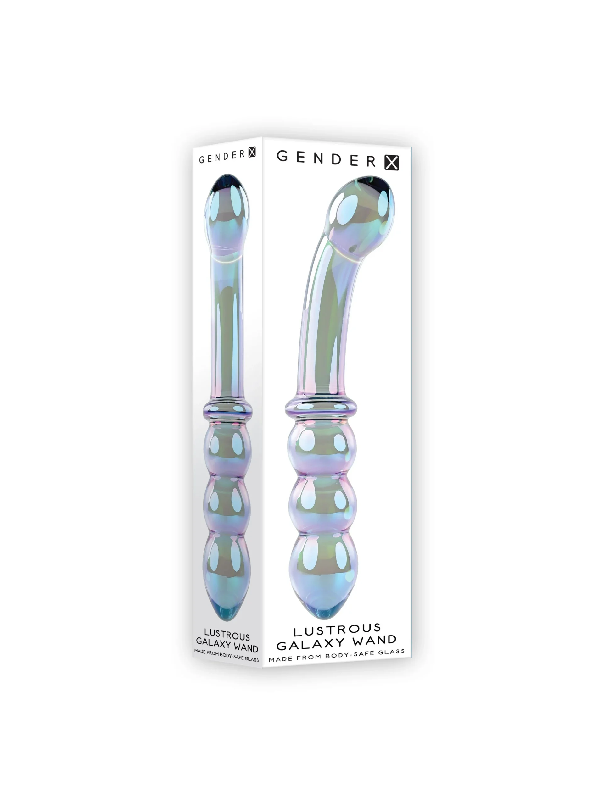 Evolved - Shiny Galaxy Glazen Dildo