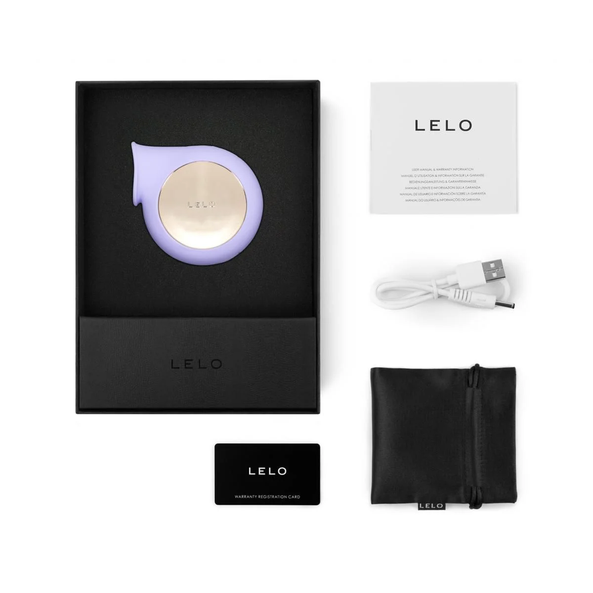 LELO - Sila Luchtdrukvibrator - Lila
