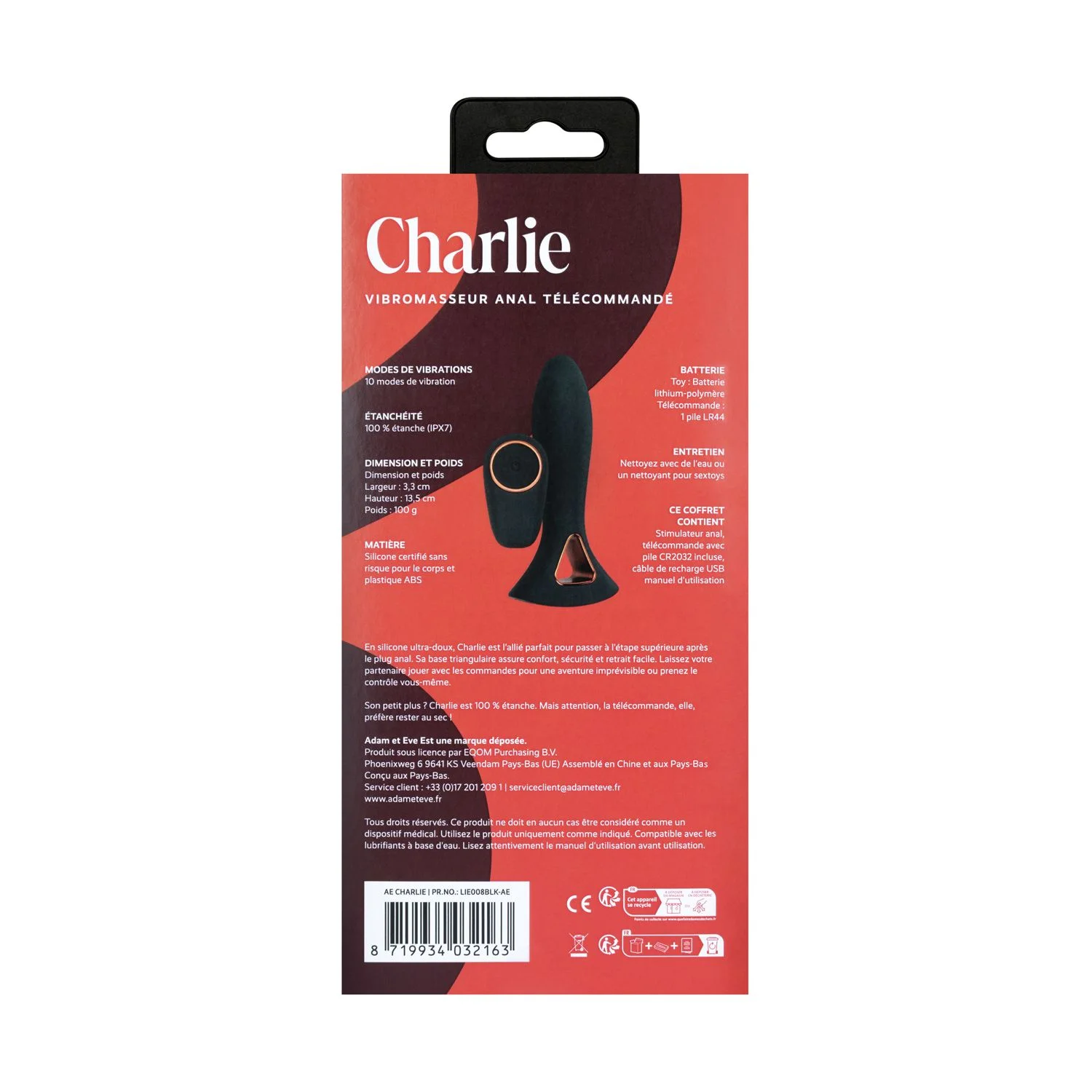 AdametEve - Charlie Anal Vibrator