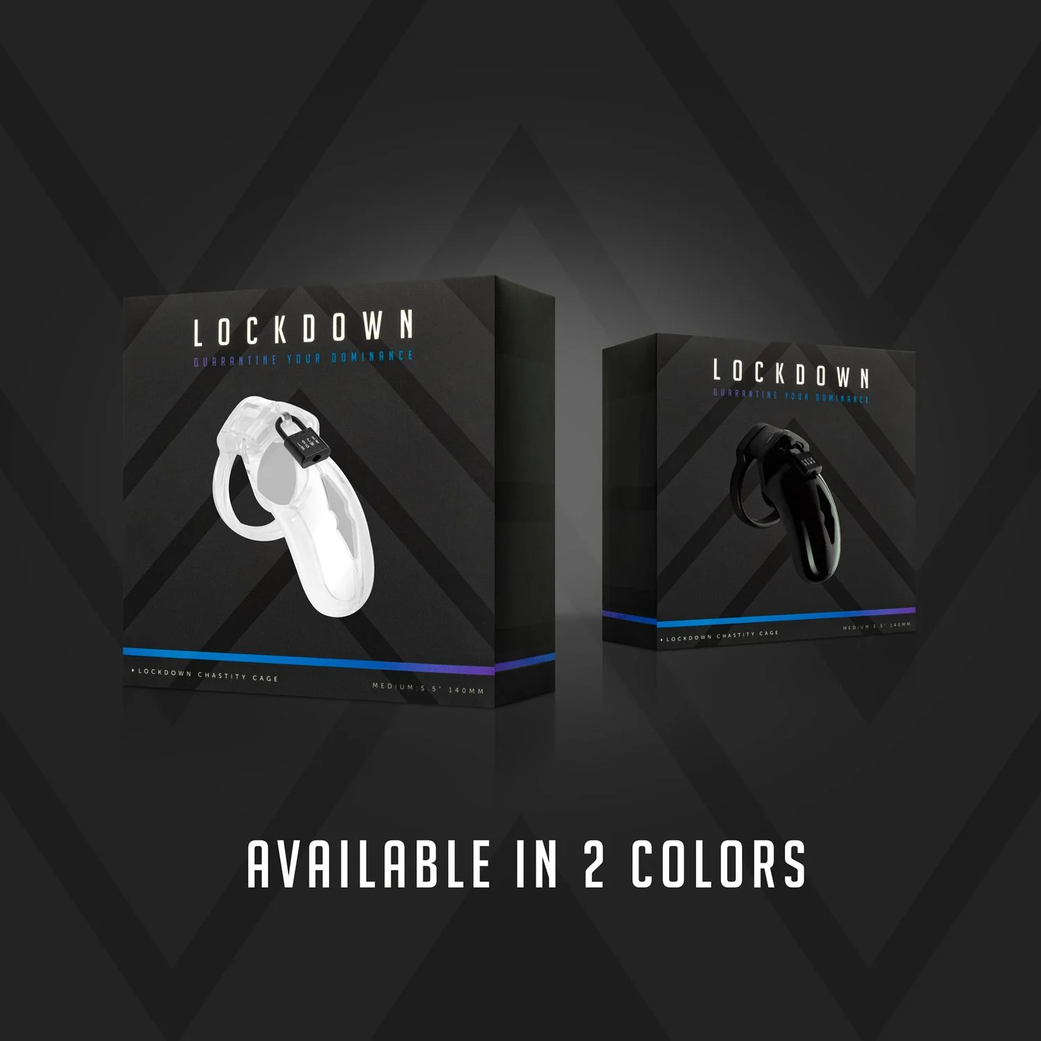 Lockdown Kuisheidskooi Transparant - Medium