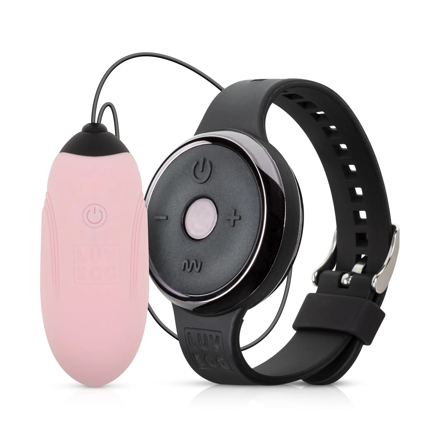 LUV EGG met horloge - Roze