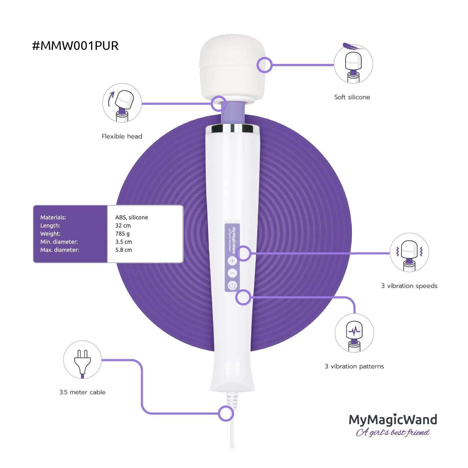 MyMagicWand - Paars