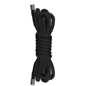 Japans Mini Touw - 1,5 m - zwart