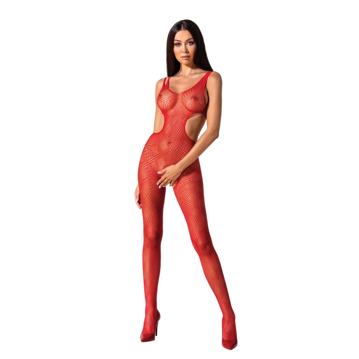 Passion - BS085 Catsuit - Rood