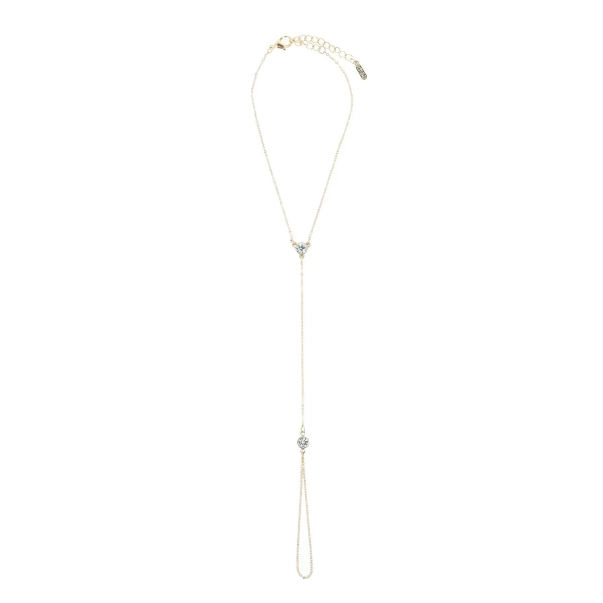 Otazu - Twin Crystal Bodychain - Transparent
