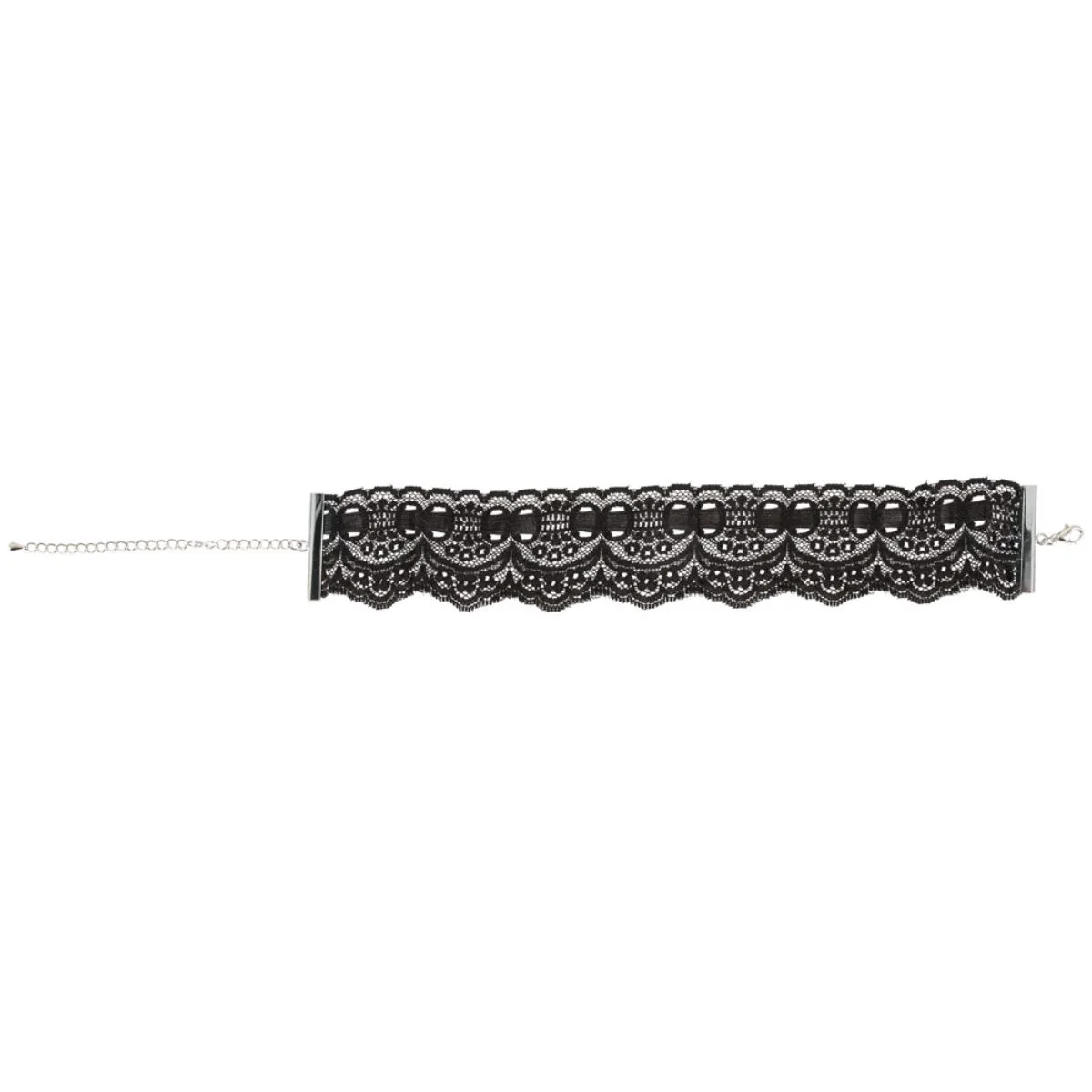 Cottelli Collection - Kanten halsband - Zwart