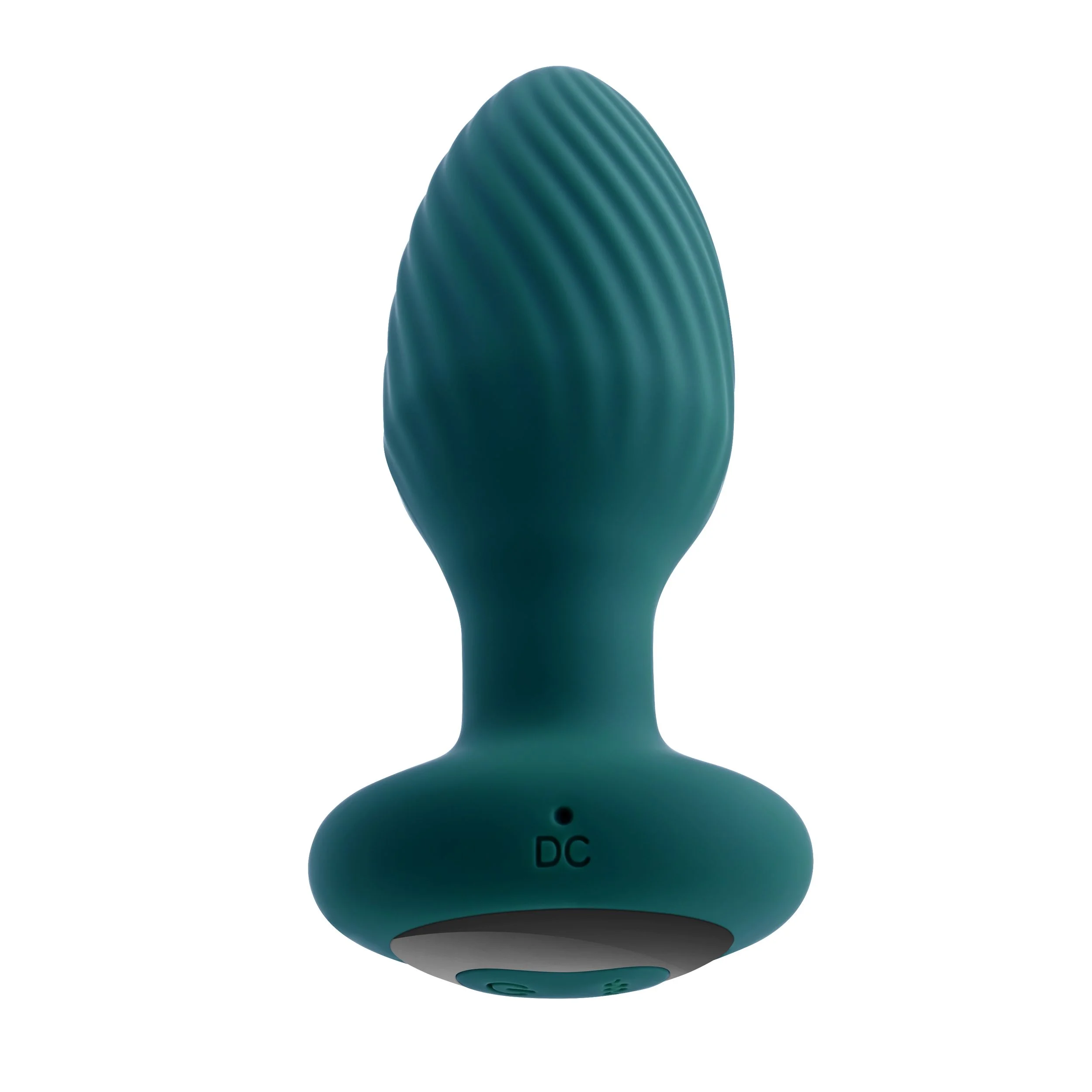 Playboy - Spinning Tail Teaser Buttplug - Teal