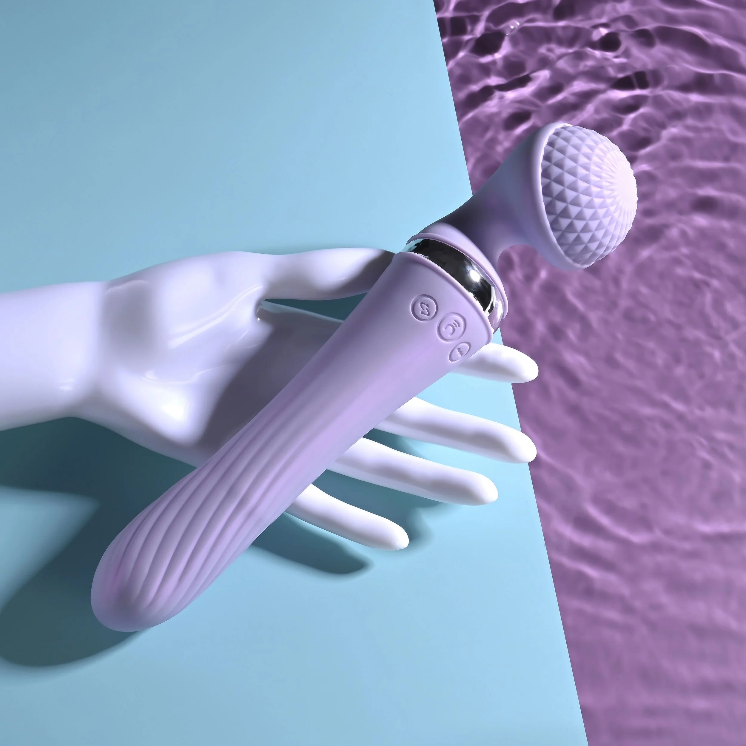 Evolved - Vibrato Dubbelzijdige Vibrator - Lila