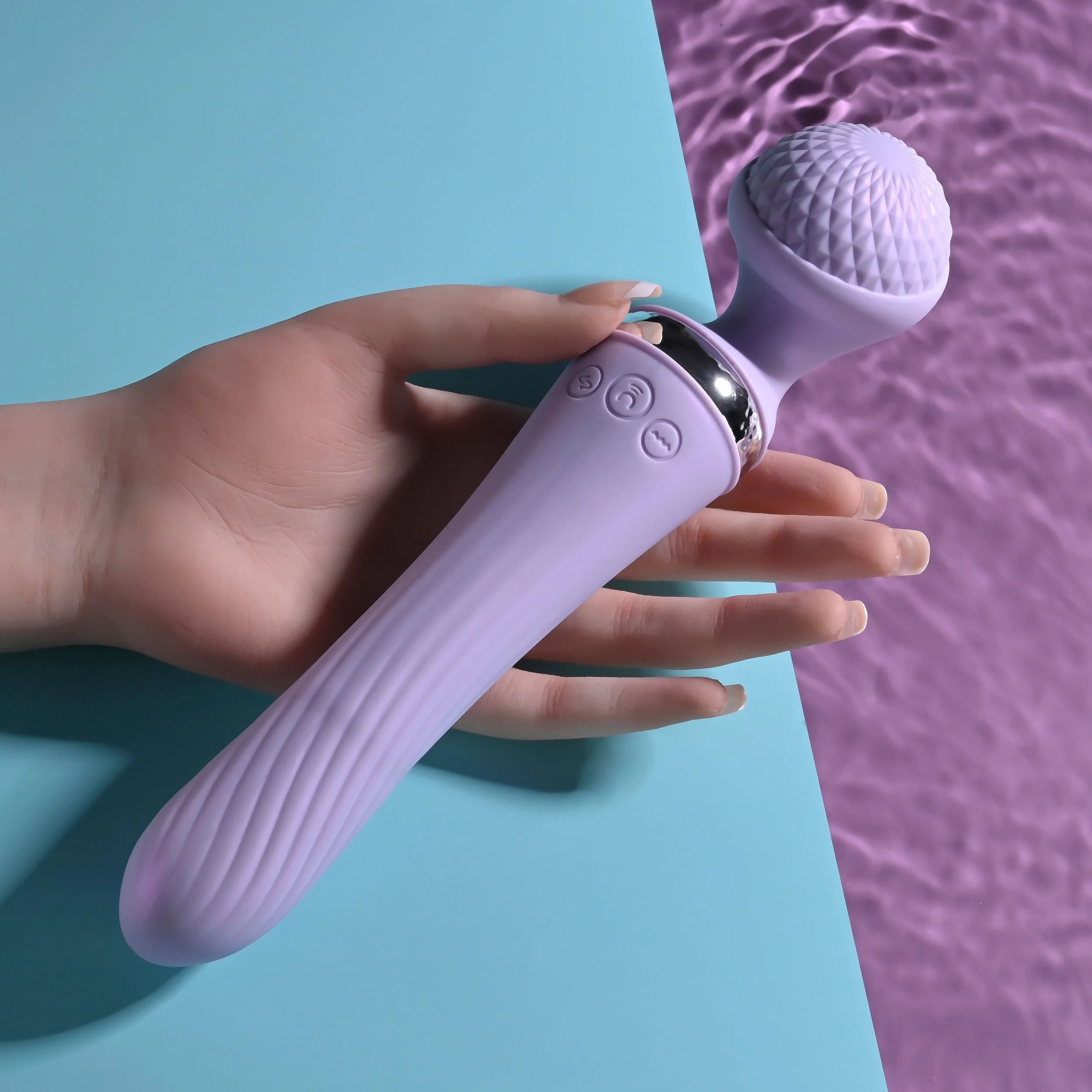 Evolved - Vibrato Dubbelzijdige Vibrator - Lila