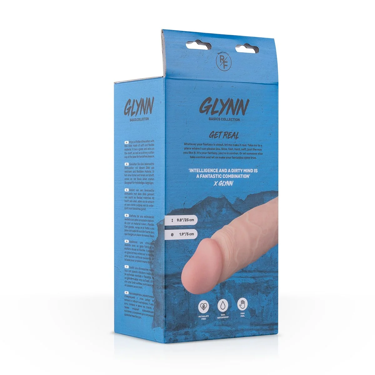 Glynn Realistische Dildo Met Balzak - 25 cm
