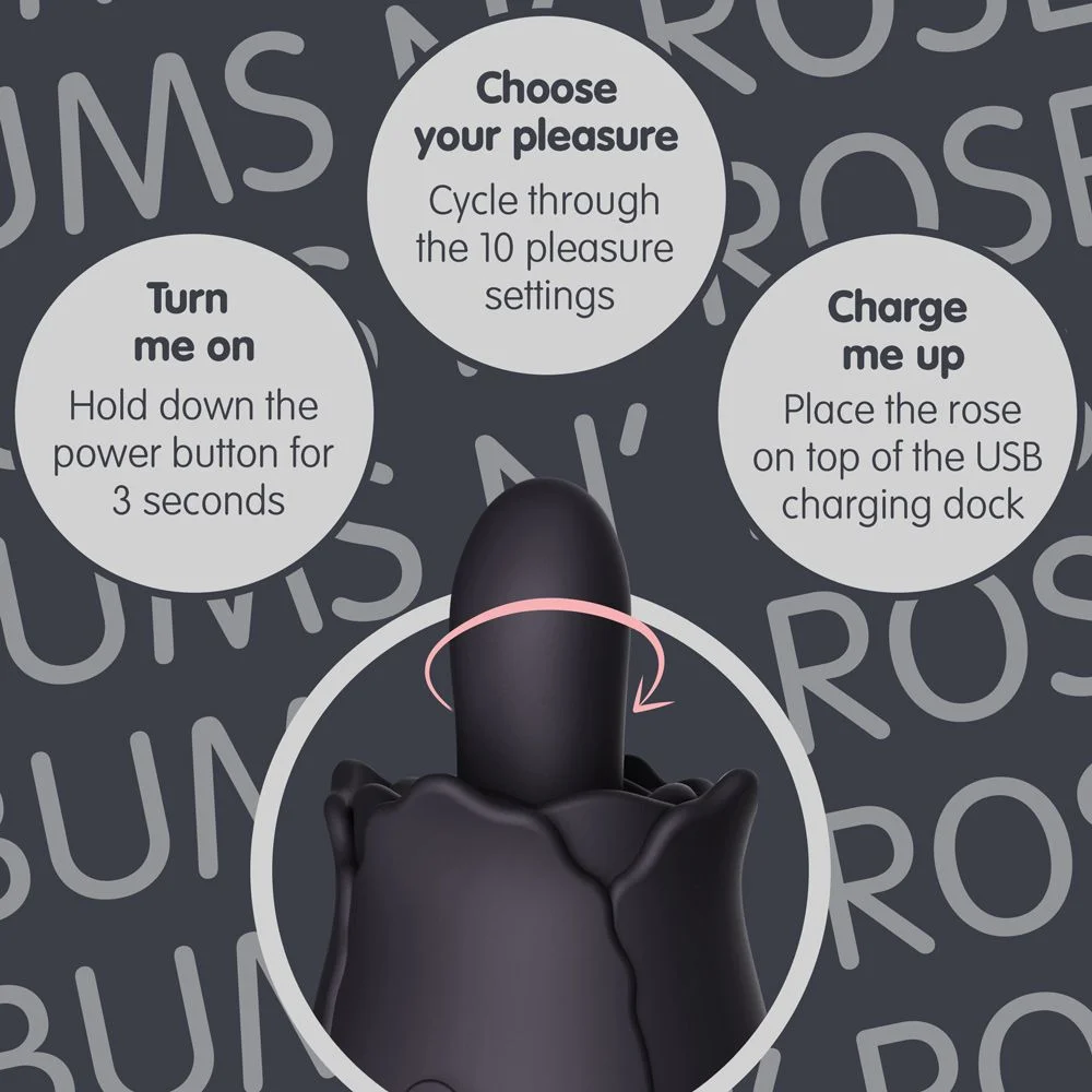 Skins Rose Buddies - Bums N Roses Anaal Vibrator