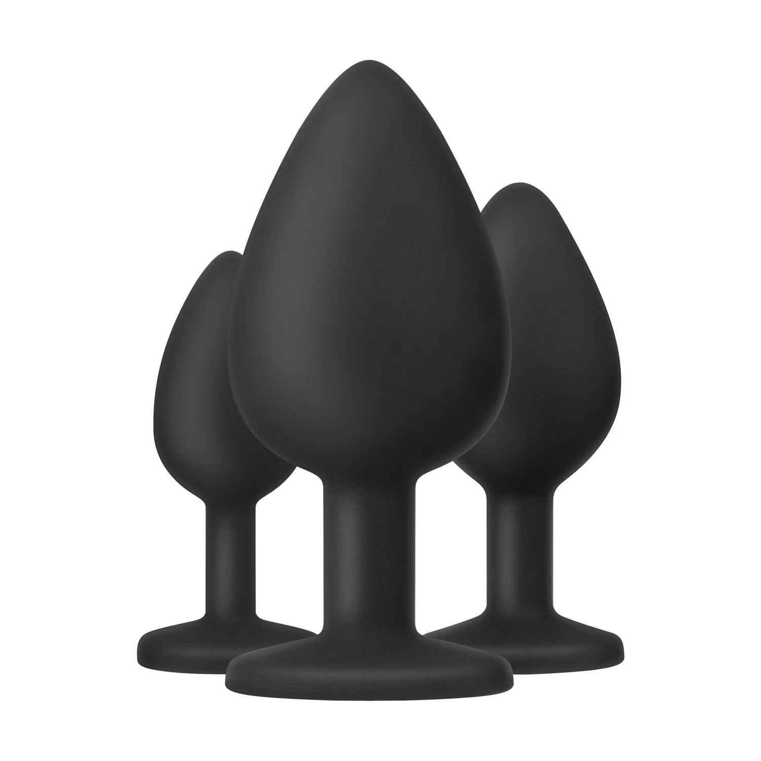 Teazers – Buttplug Set – Zwart