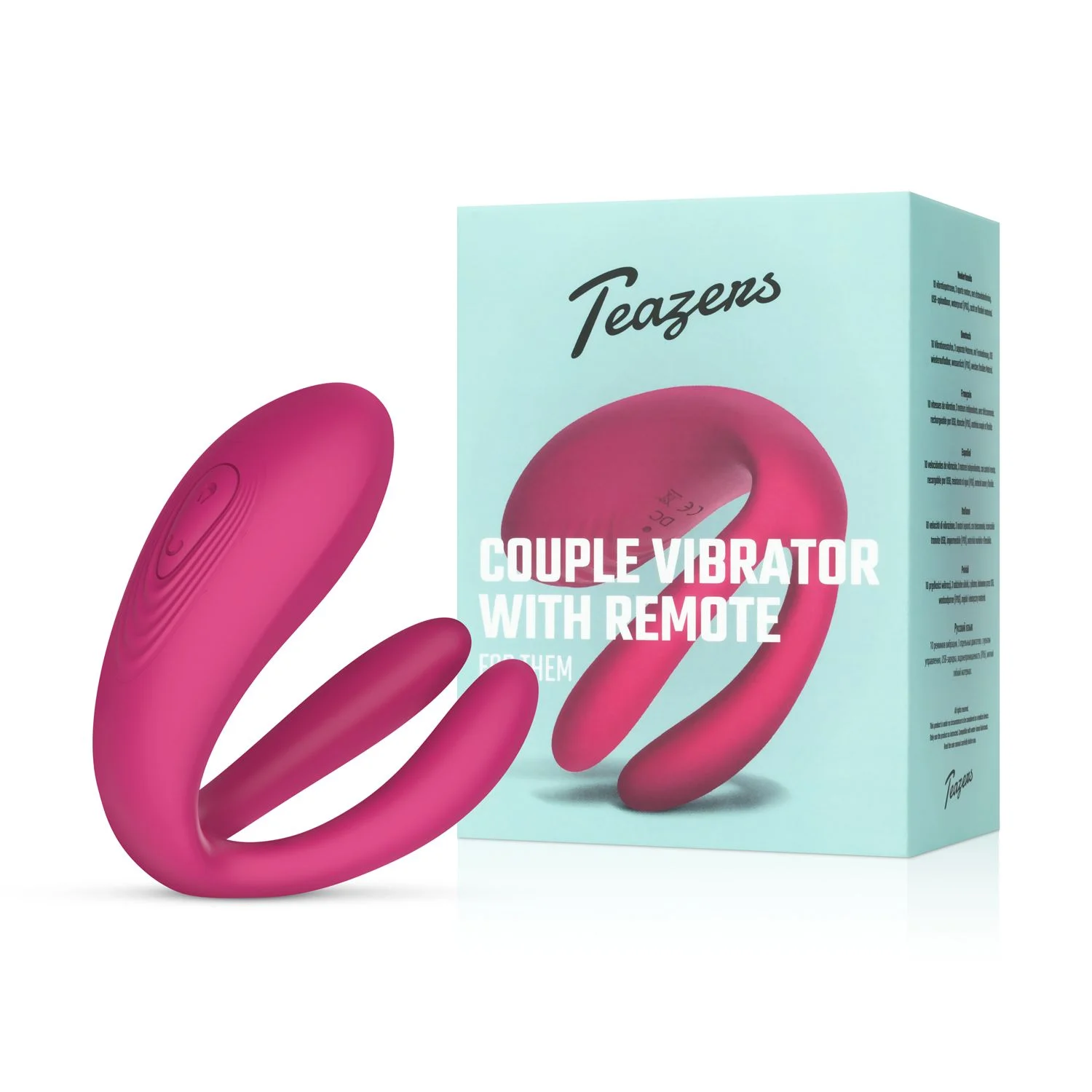 Teazers Koppel vibrator met Afstandsbediening