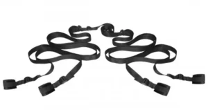 XR Brands - Hold Me Bed Bondage Set - Zwart