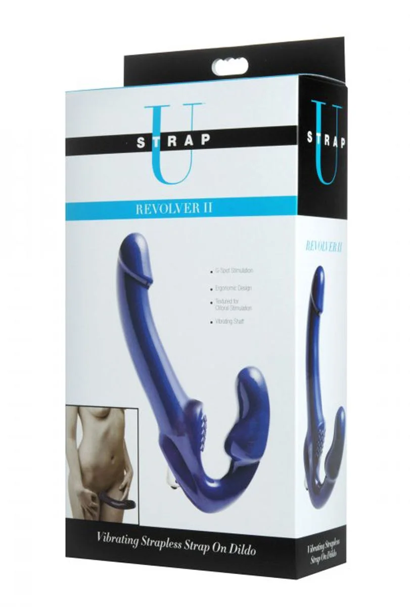Revolver II Vibrerende Strapless Strap-On