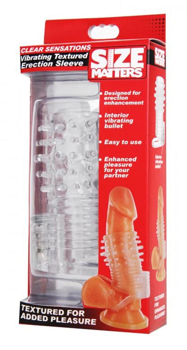 Clear Sensations Vibrerende Penisssleeve